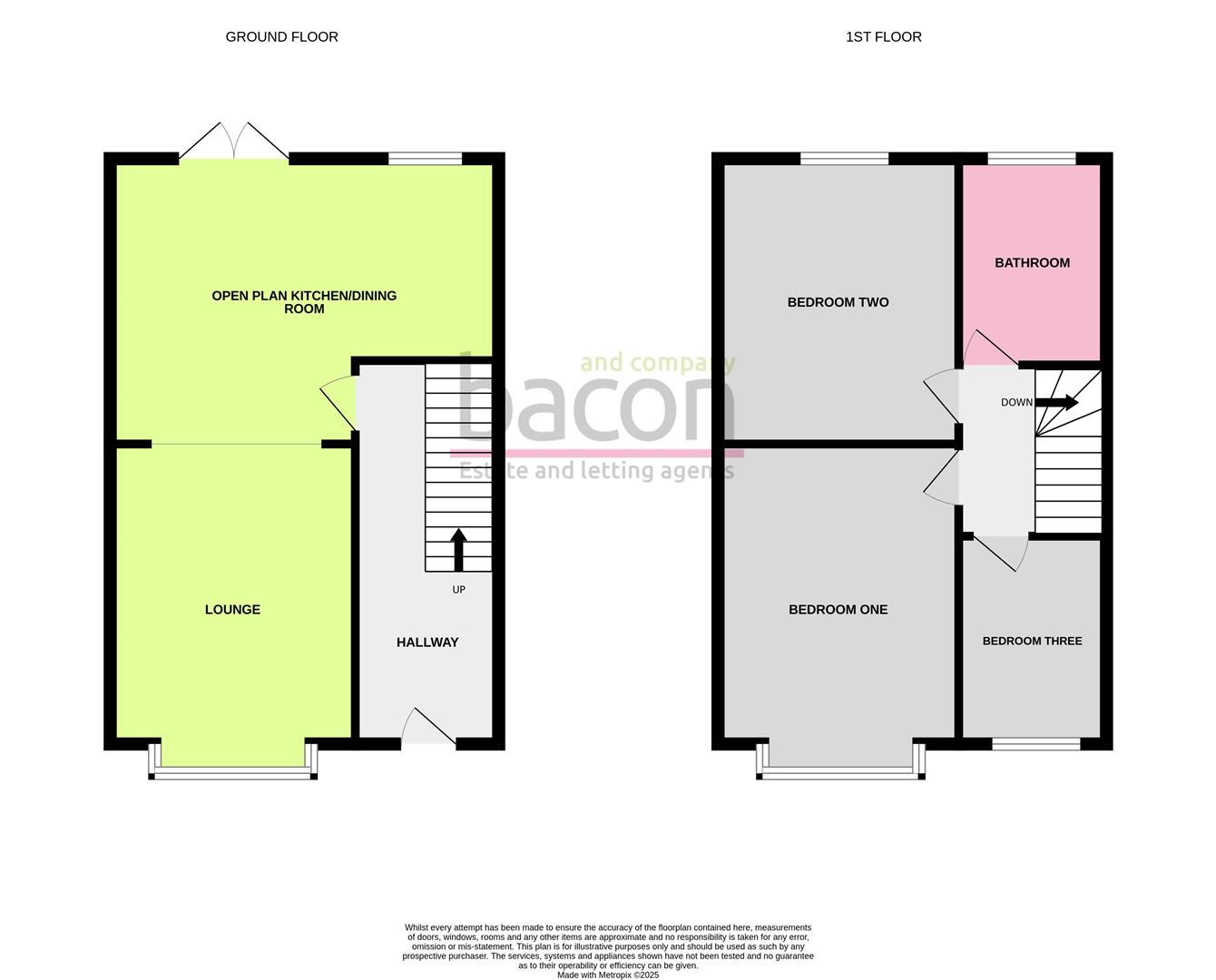 Floor Plan | House - End Terrace | Pavilion Road, Worthing, BN14 7EP | For Sale